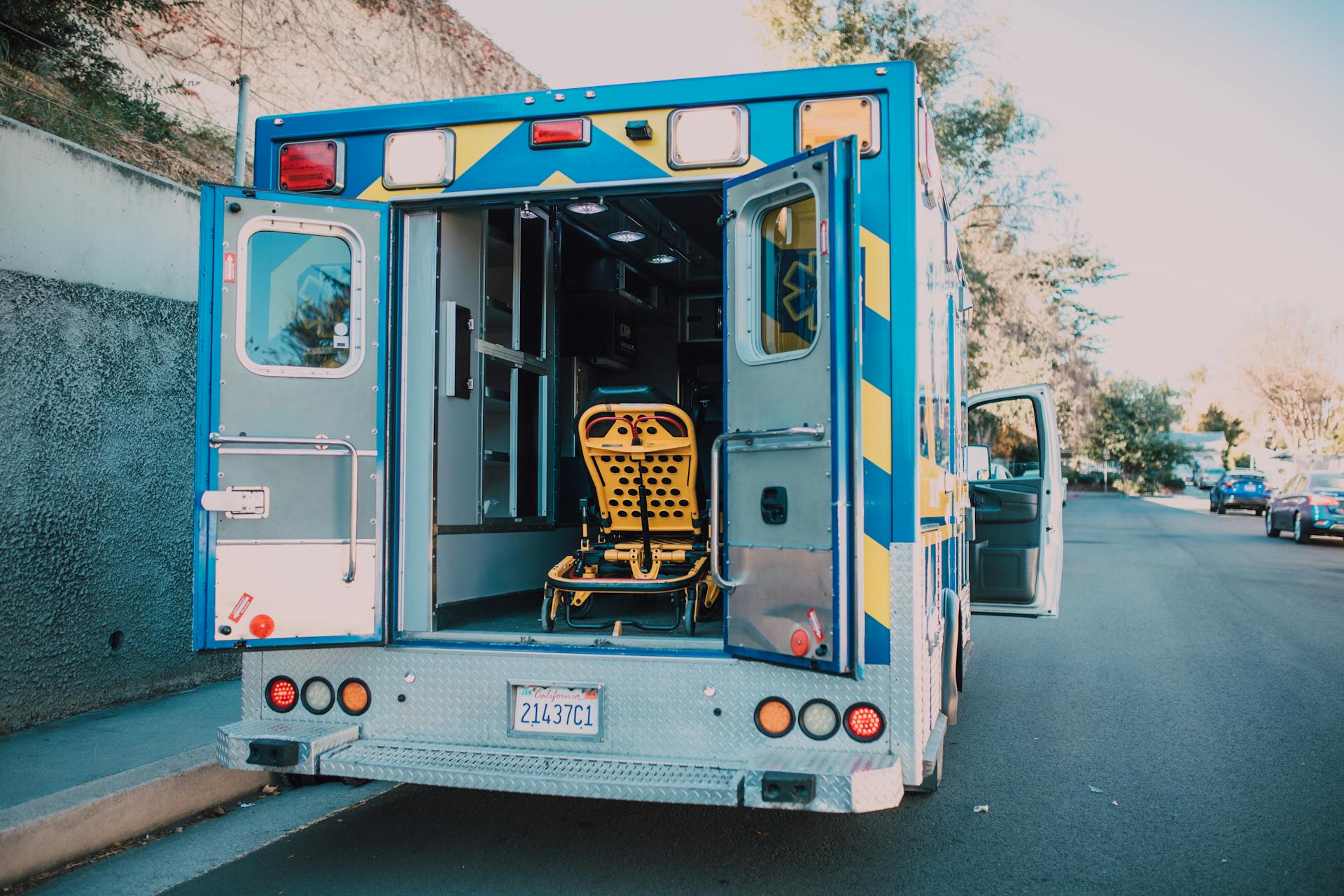 Une ambulance | Source : Pexels