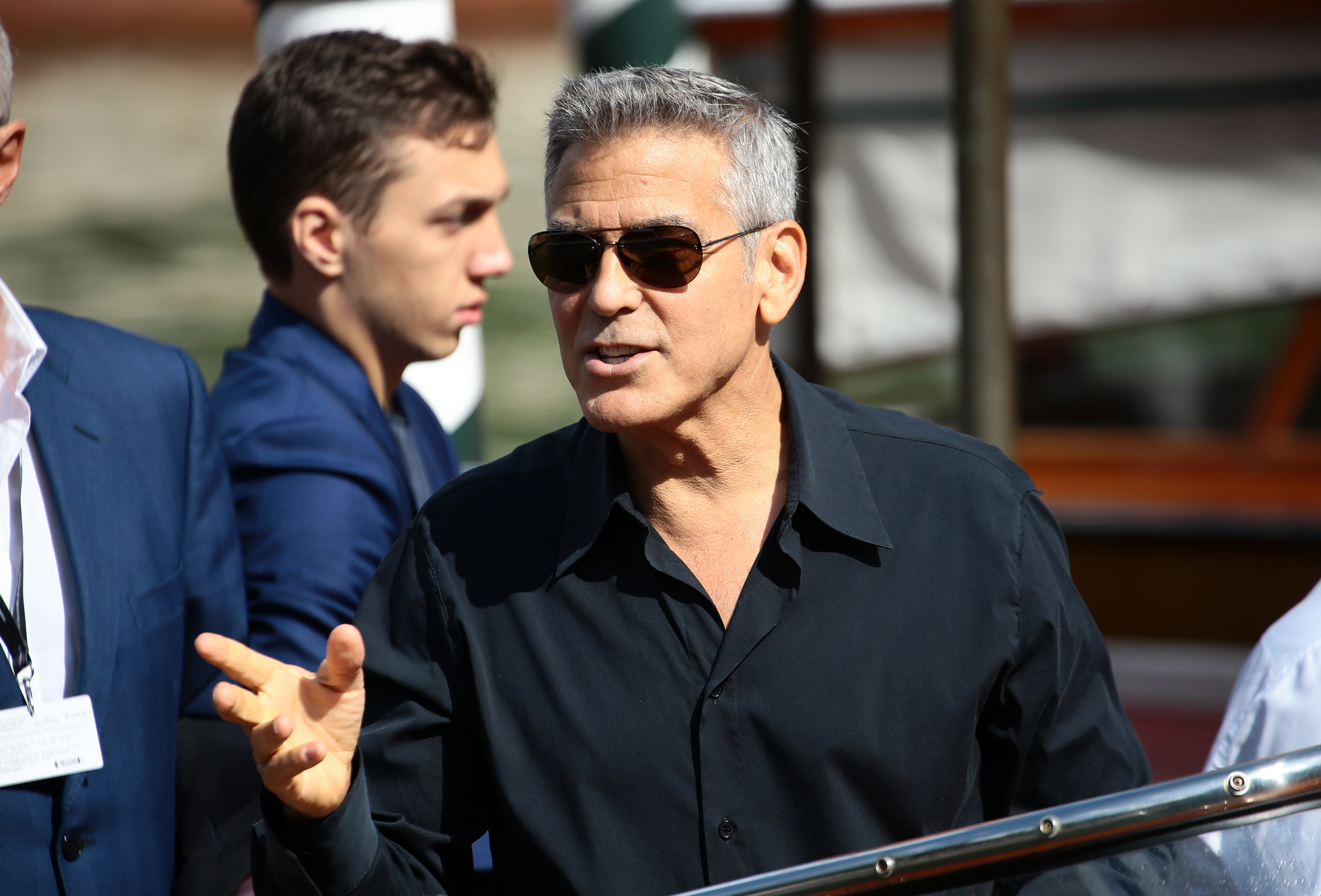 George Clooney lors de la 74e édition du festival du film de Venise, à Venise, en Italie, le 2 septembre 2017 | Source : Getty Images