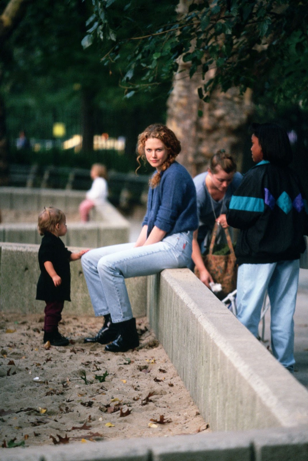 Nicole Kidman photographiée avec Isabella en 1994. | Source : Getty Images