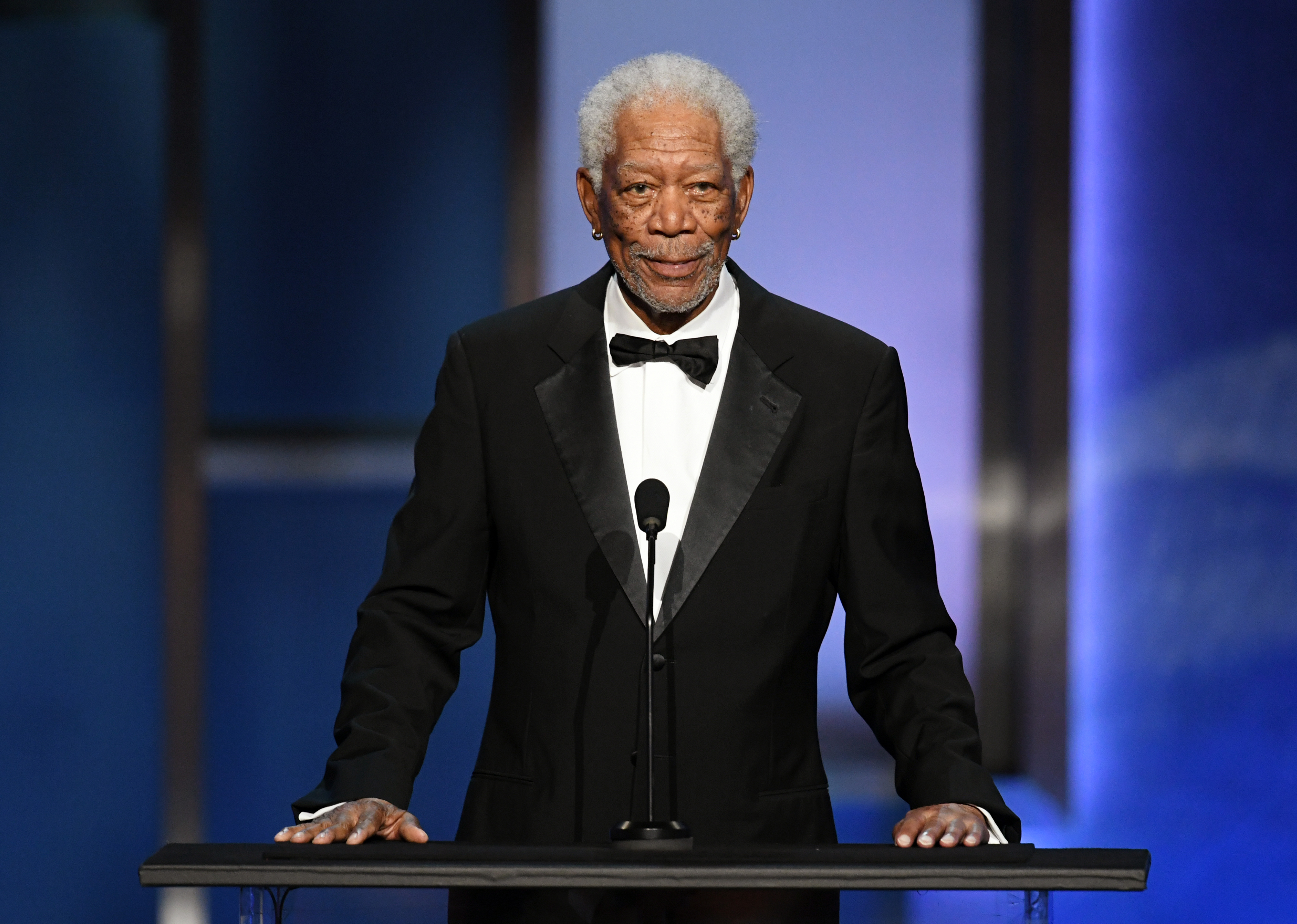 Morgan Freeman au 47e AFI Life Achievement Award en l'honneur de Denzel Washington en 2019 | Source : Getty Images