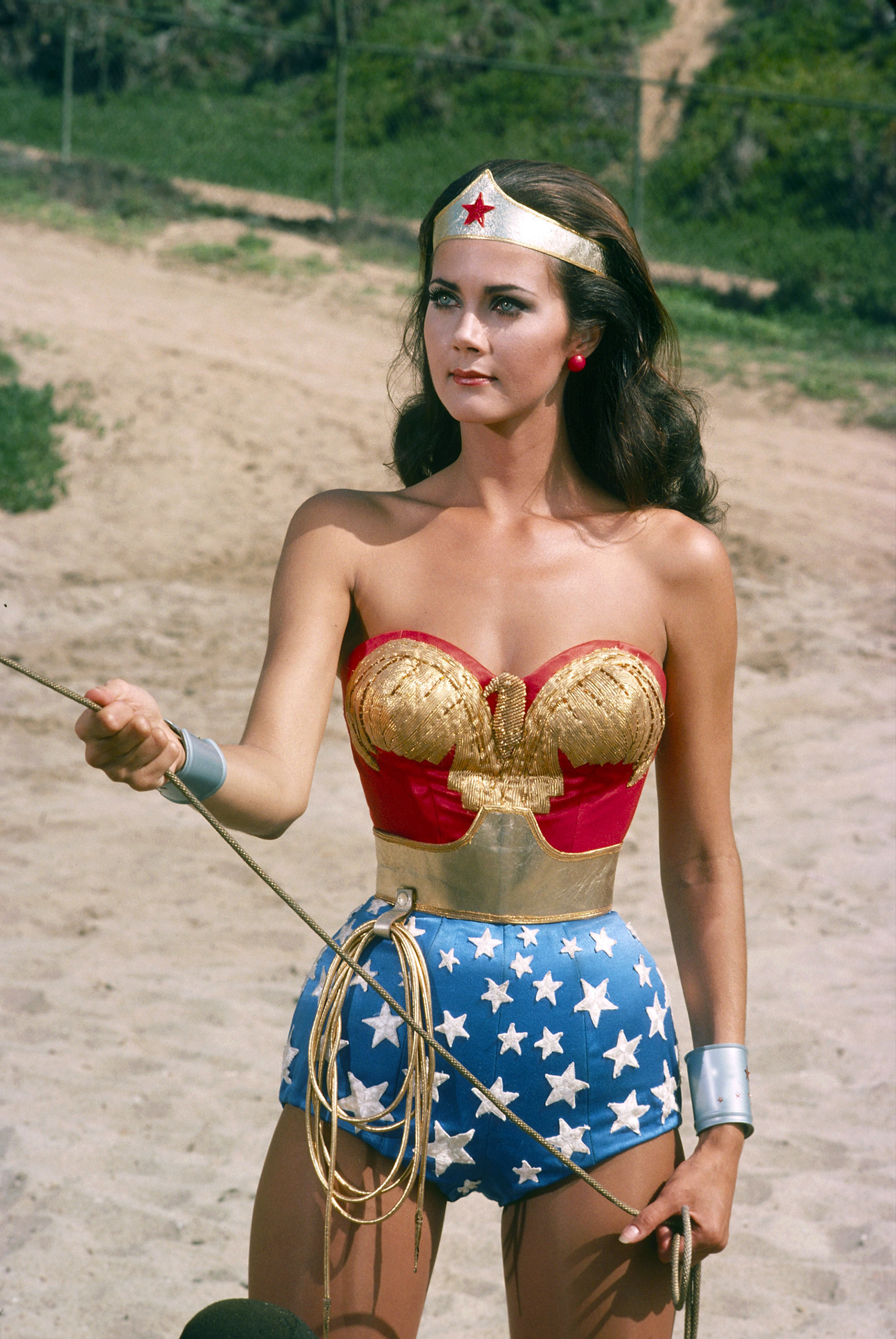 Lynda Carter dans "Wonder Woman", 1977 | Source : Getty Images