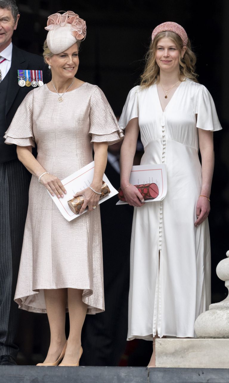 Sophie, comtesse de Wessex et Lady Louise Windsor, le 3 juin 2022 à Londres, en Angleterre. | Source : Getty Images