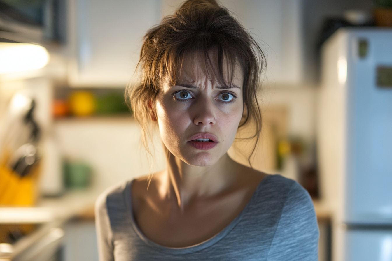 Une femme déterminée dans une cuisine | Source : Midjourney