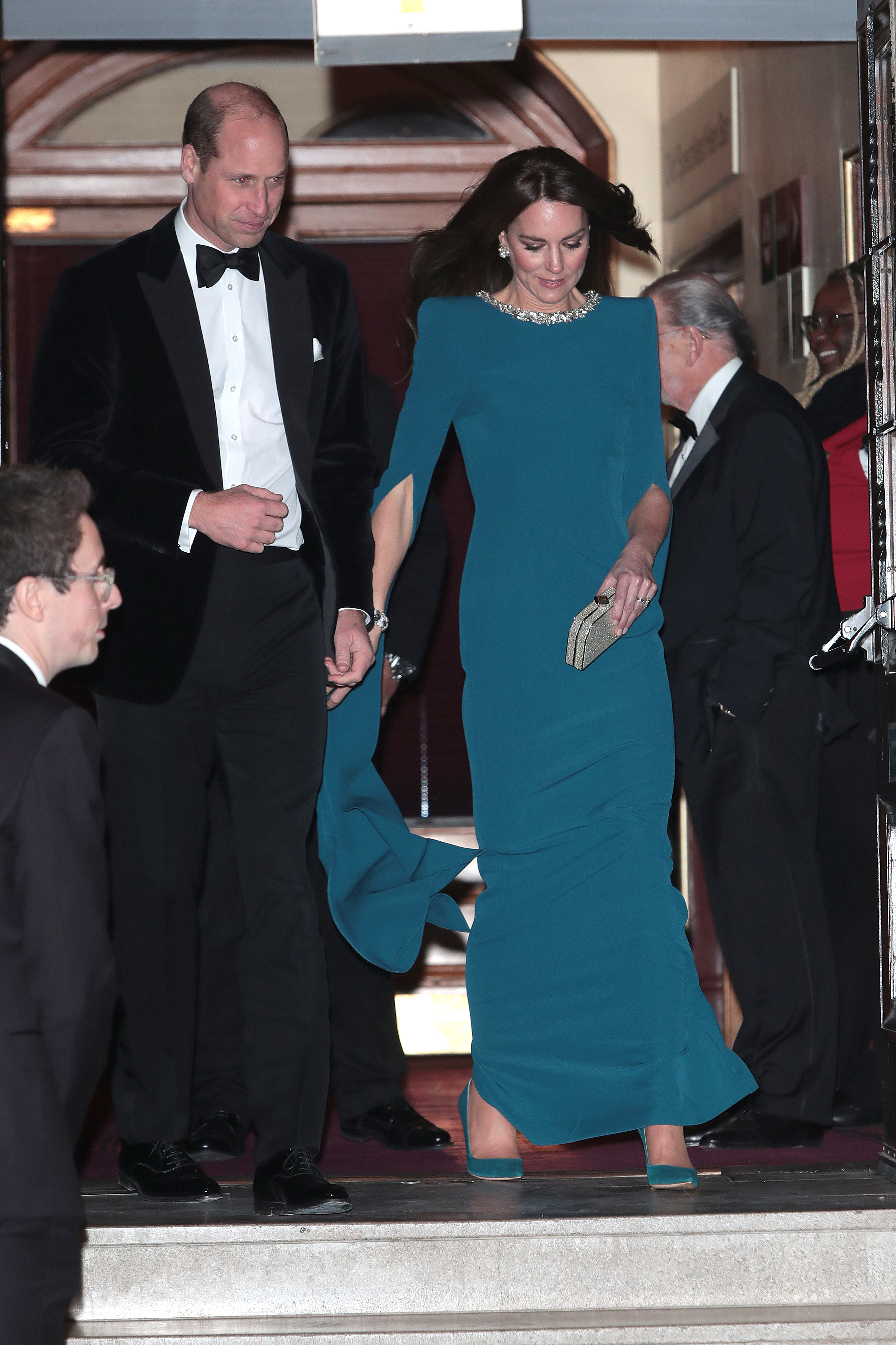 La princesse Catherine et le prince William lors de la représentation royale de variétés au Royal Albert Hall à Londres, le 30 novembre 2023 | Source : Getty Images