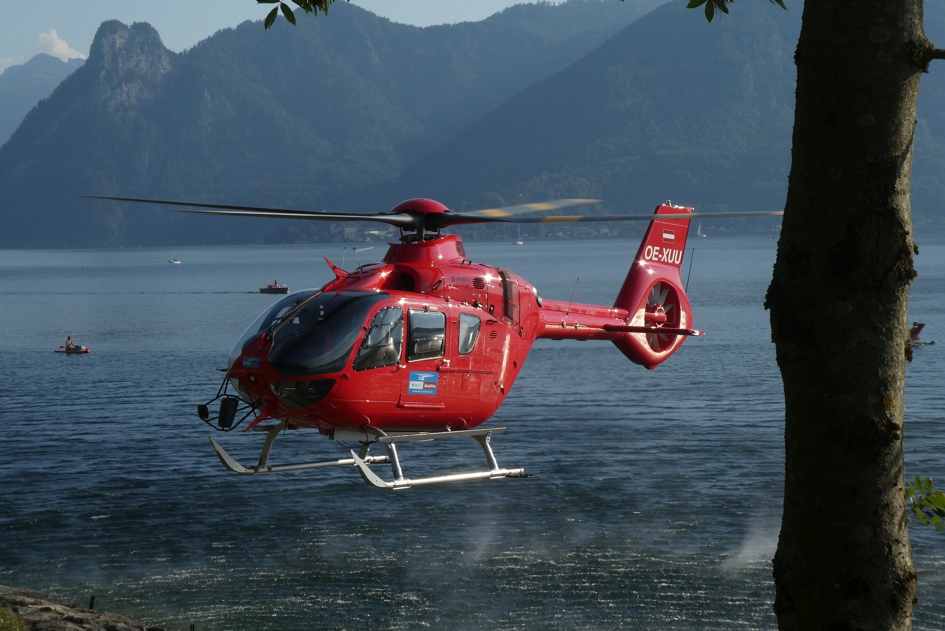Un hélicoptère des secours.  | Photo : Pixabay