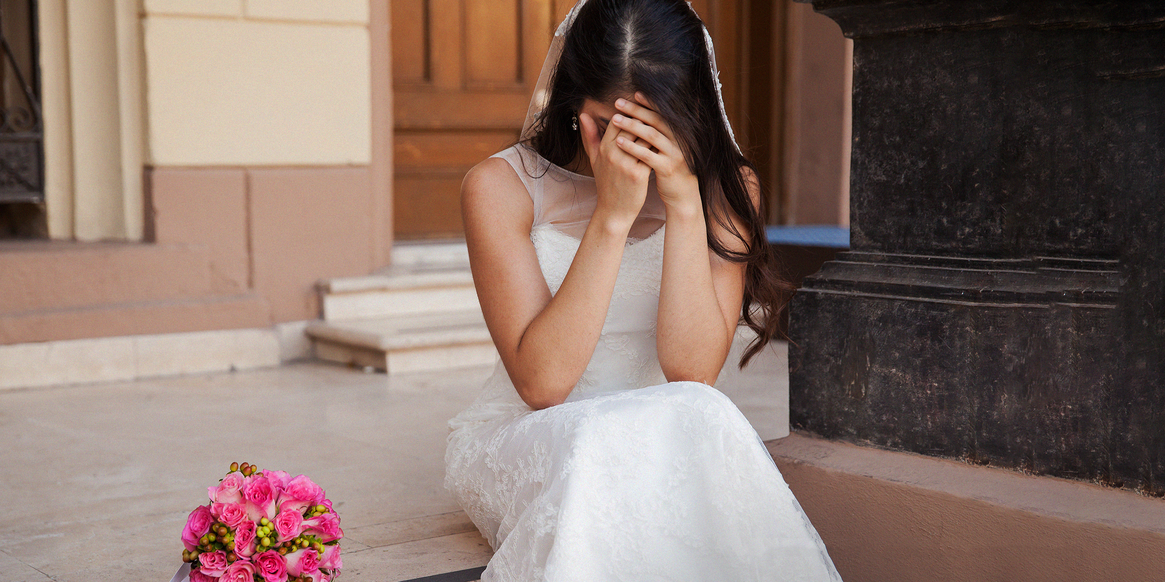 Une mariée bouleversée | Source : Midjourney