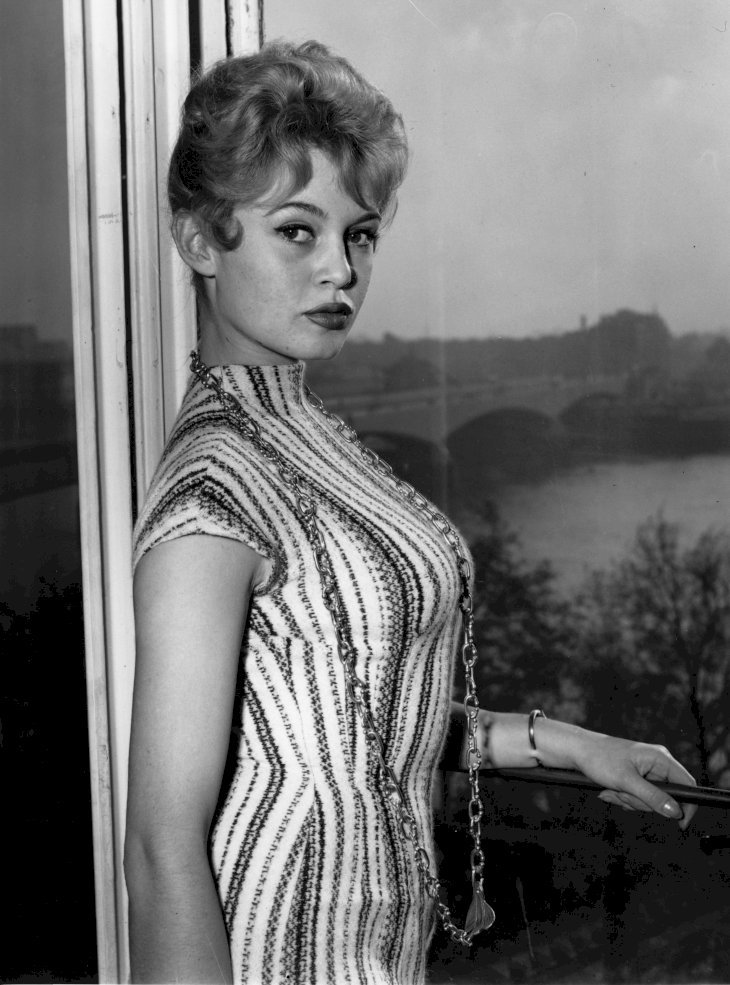 Brigitte Bardot en octobre 1956. | Photo : Getty Images