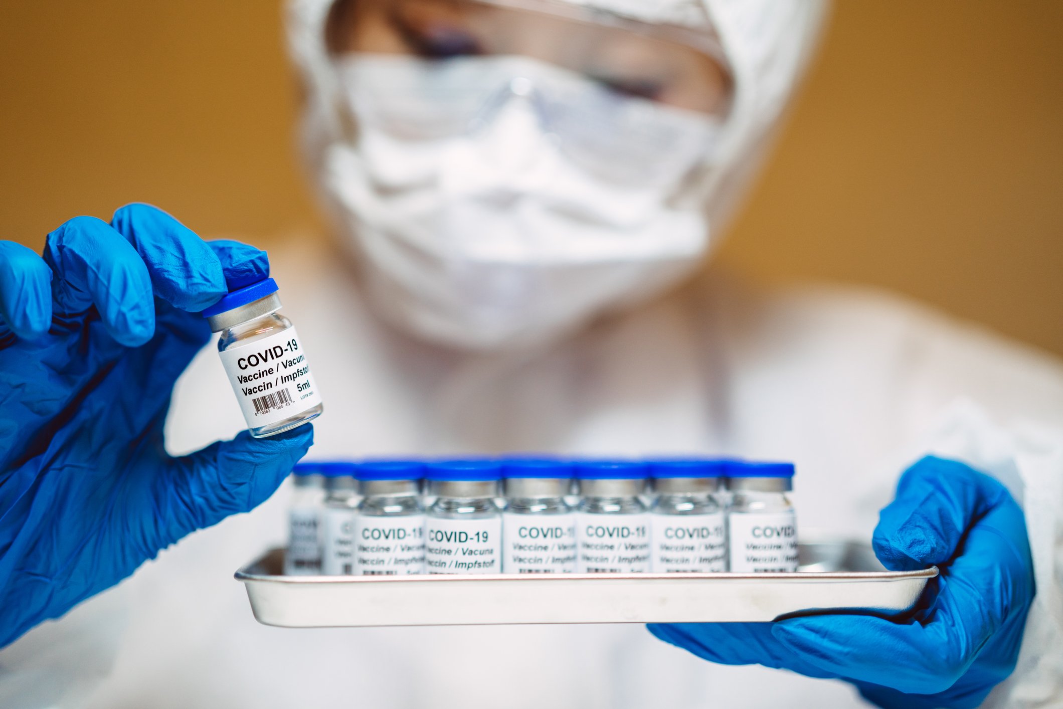 Des vaccins contre le covid-19. | Photo : Getty Images