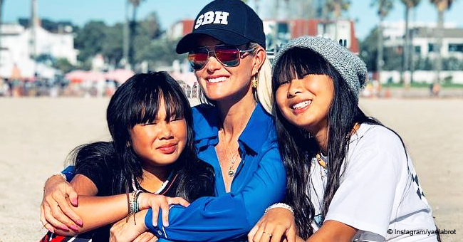 Une amie de Laeticia Hallyday montre sa première photo avec Jade et Joy après les critiques cruelles des fans