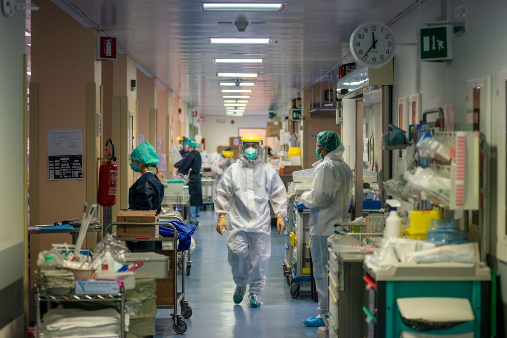 Un Hôpital Covid-19. | Photo : Getty Images