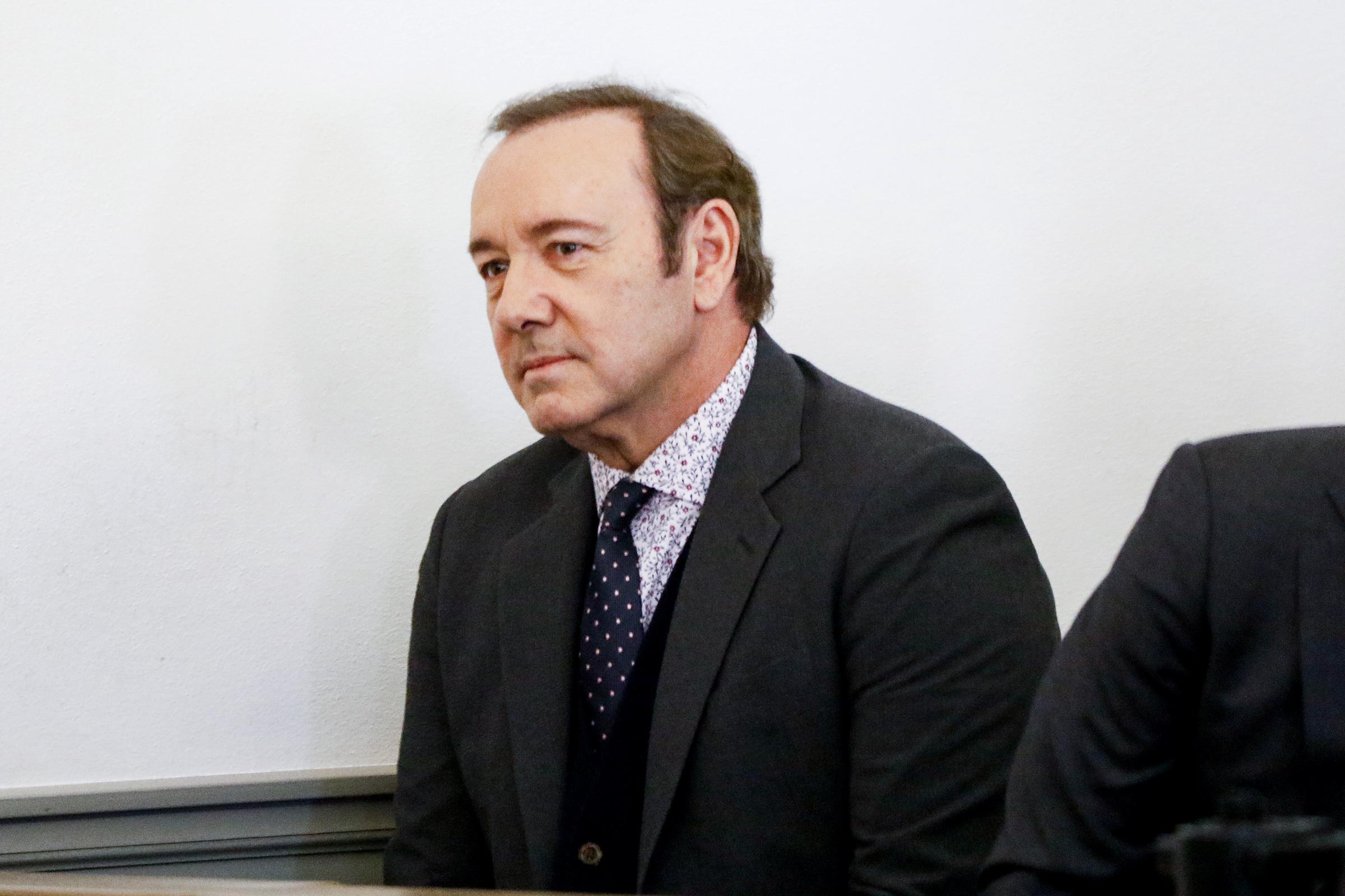 Kevin Spacey assiste à sa mise en accusation pour agression sexuelle au tribunal de district de Nantucket le 7 janvier 2019 à Nantucket, dans le Massachusetts. | Source : Getty Images