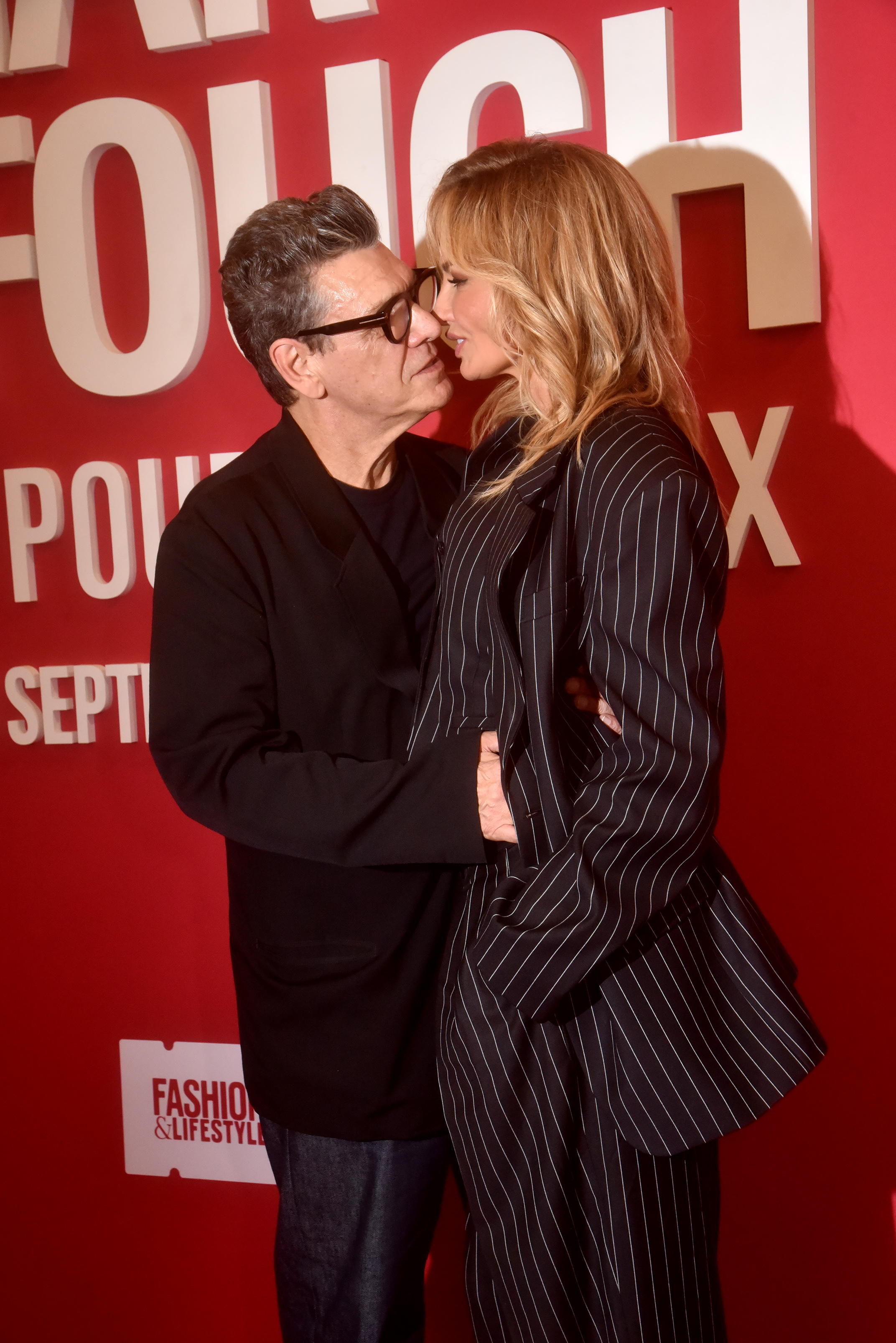 Marc Lavoine et Adriana Karembeu assistent au « Concerto Pour La Paix » - Concert d'Omar Harfouch au Théâtre des Champs-Élysées, le 18 septembre 2024 à Paris, France I Source : Getty Images