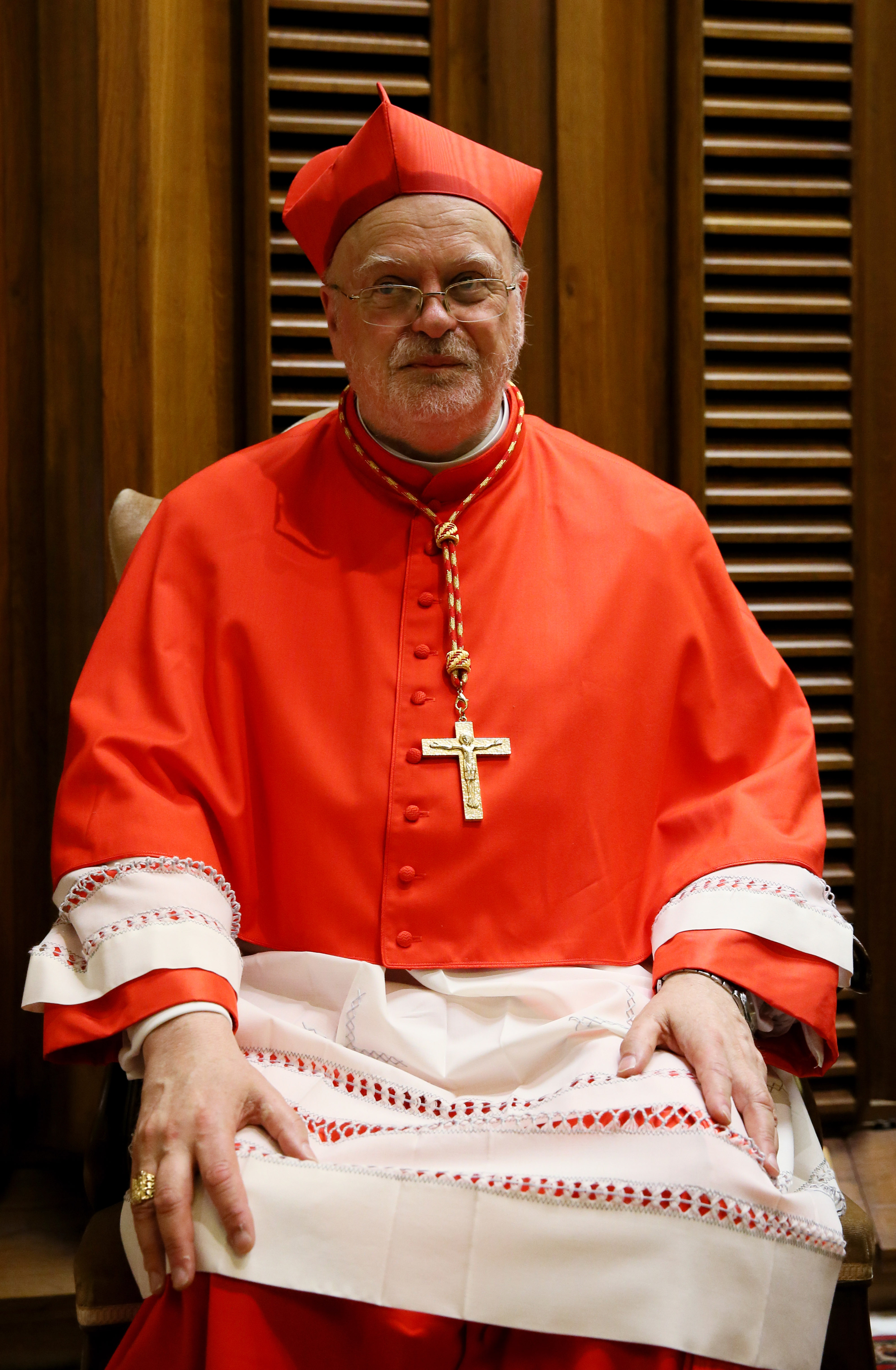Le cardinal Anders Arborelius assiste au consistoire pour la création de cinq nouveaux cardinaux, dirigé par le pape François, le 28 juin 2017, dans la Cité du Vatican. | Source : Getty Images