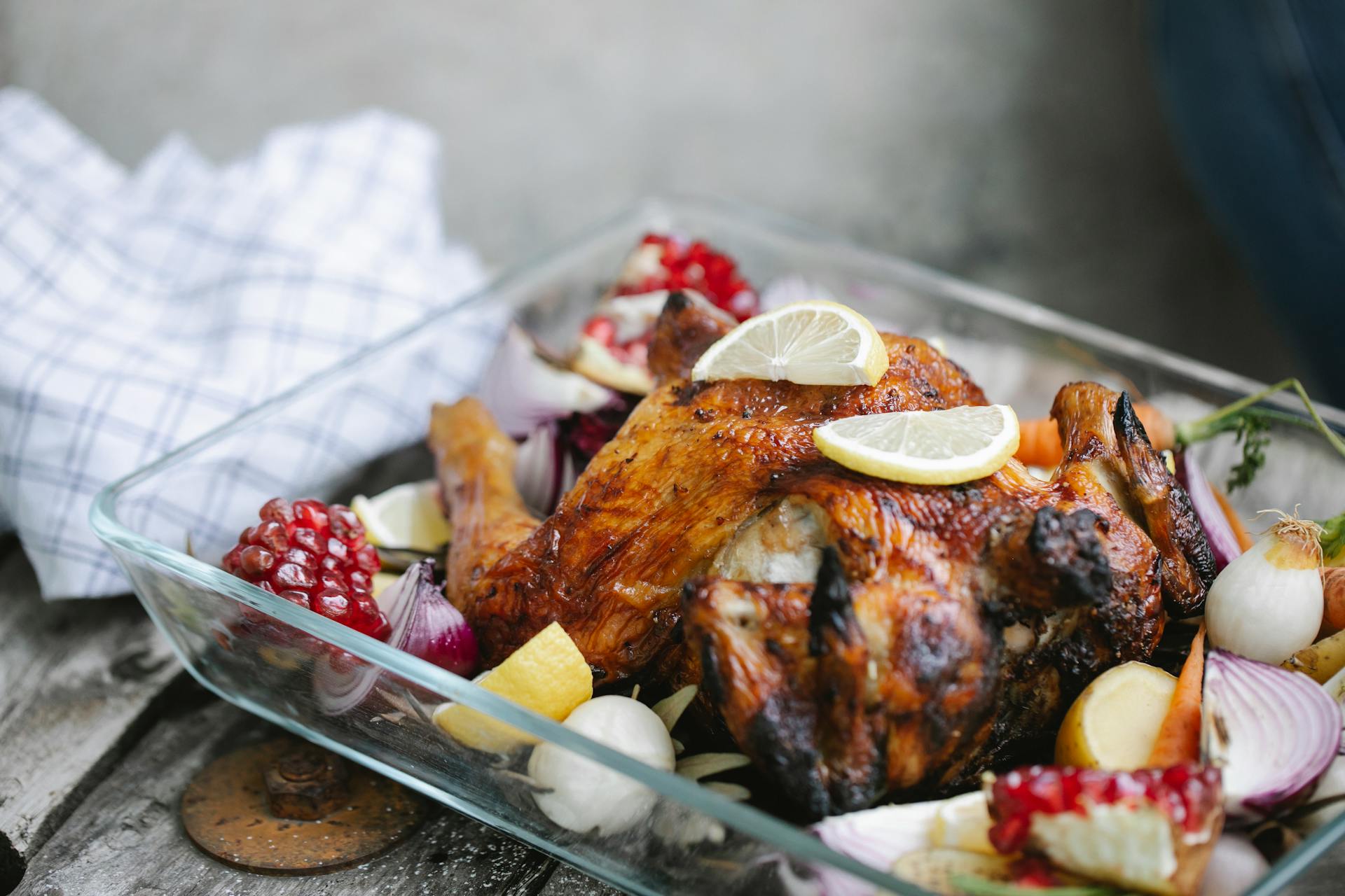 Poulet rôti aux légumes | Source : Pexels