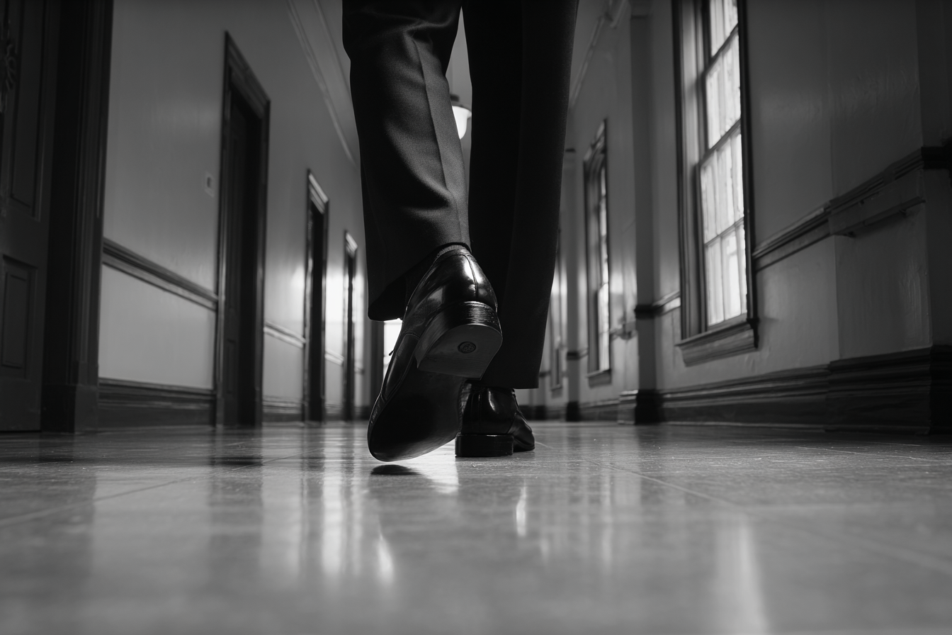 Un homme qui s'éloigne | Source : Midjourney