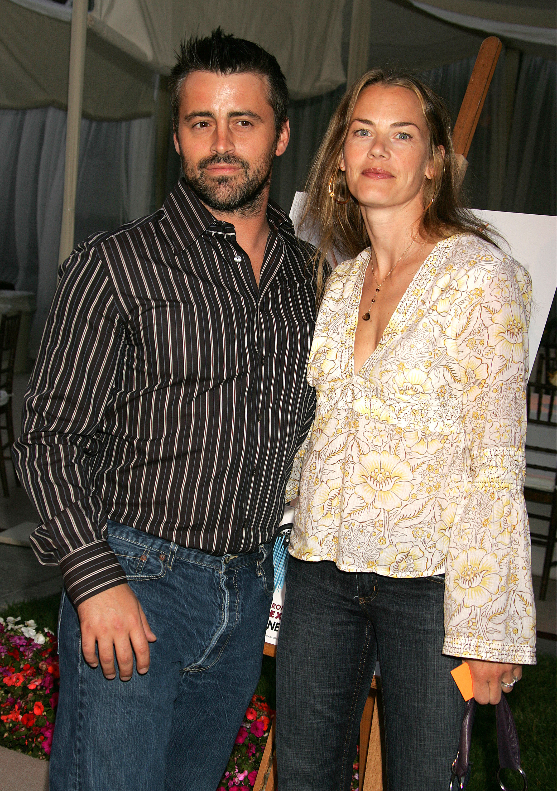 Matt LeBlanc et Melissa McKnight assistent à la première de "Mon Comeback" sur HBO Los Angeles, 2005 | Sources : Getty Images