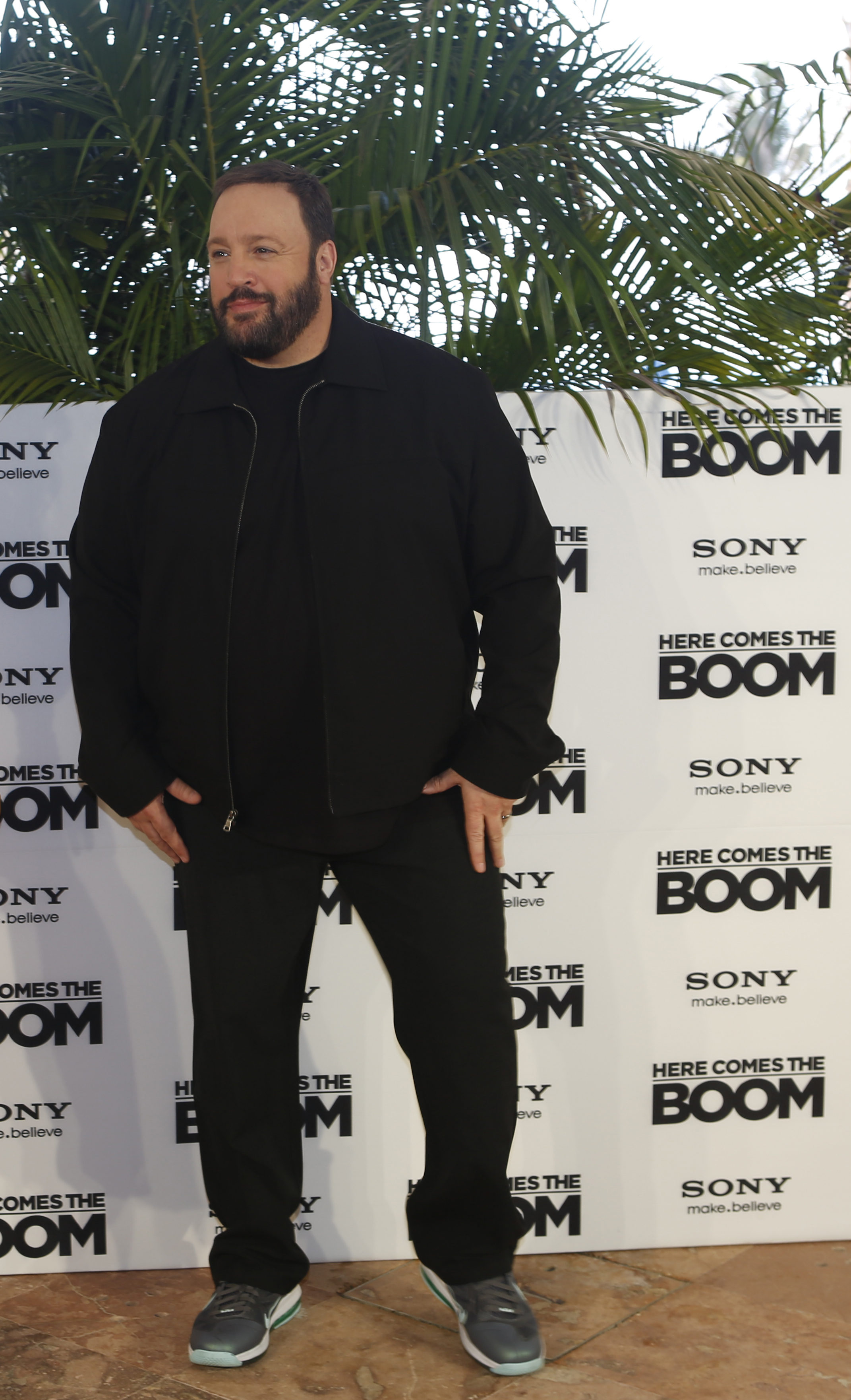 Kevin James au photo call de "Here Comes the Boom" le 15 avril 2012 | Source : Getty Images