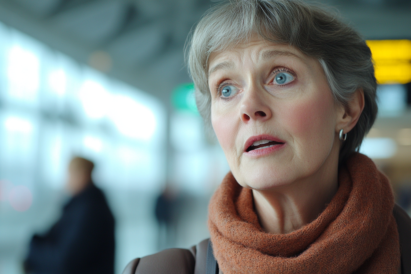 Une femme qui parle | Source : Midjourney