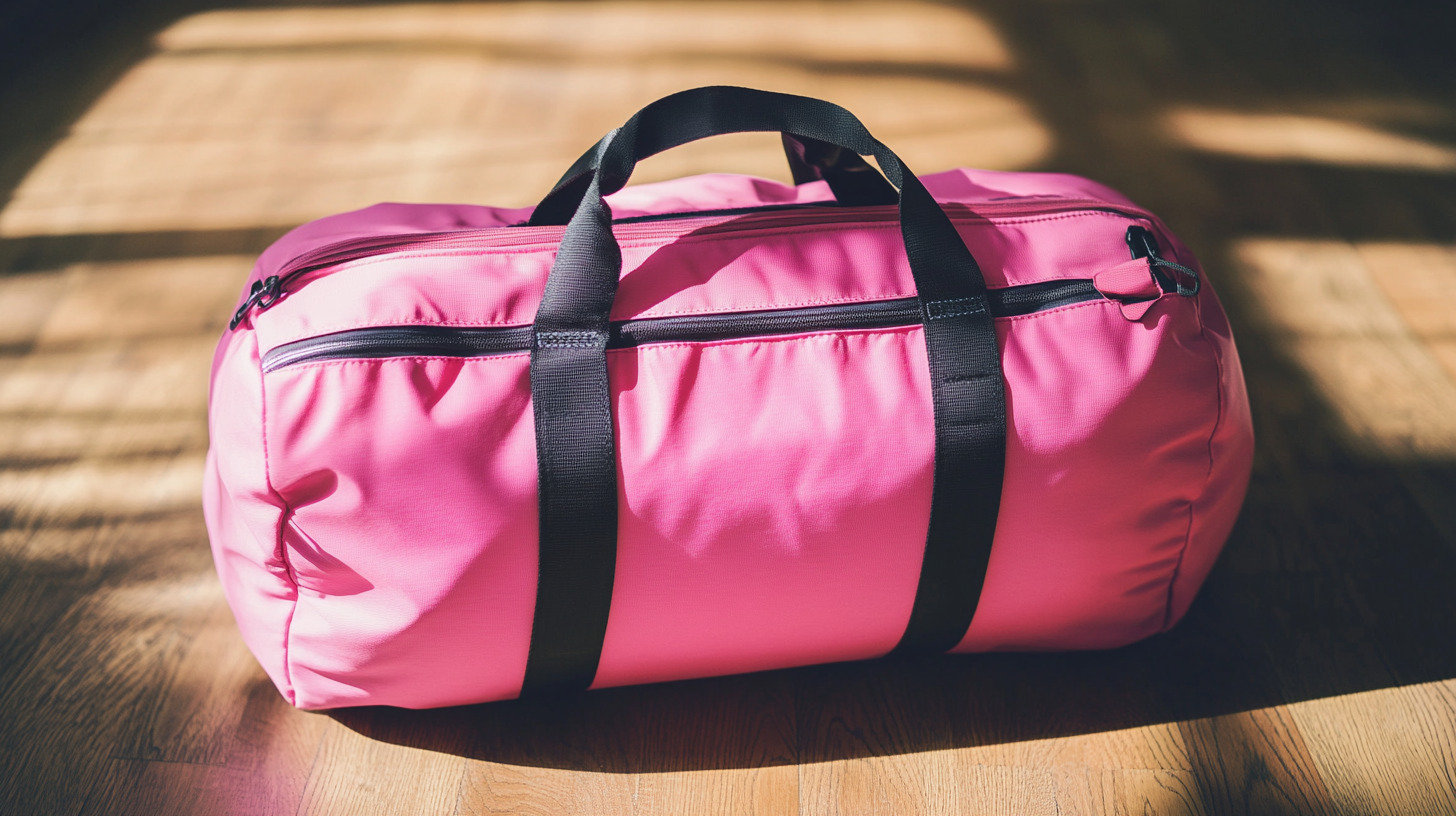 Un sac de sport rose | Source : Midjourney