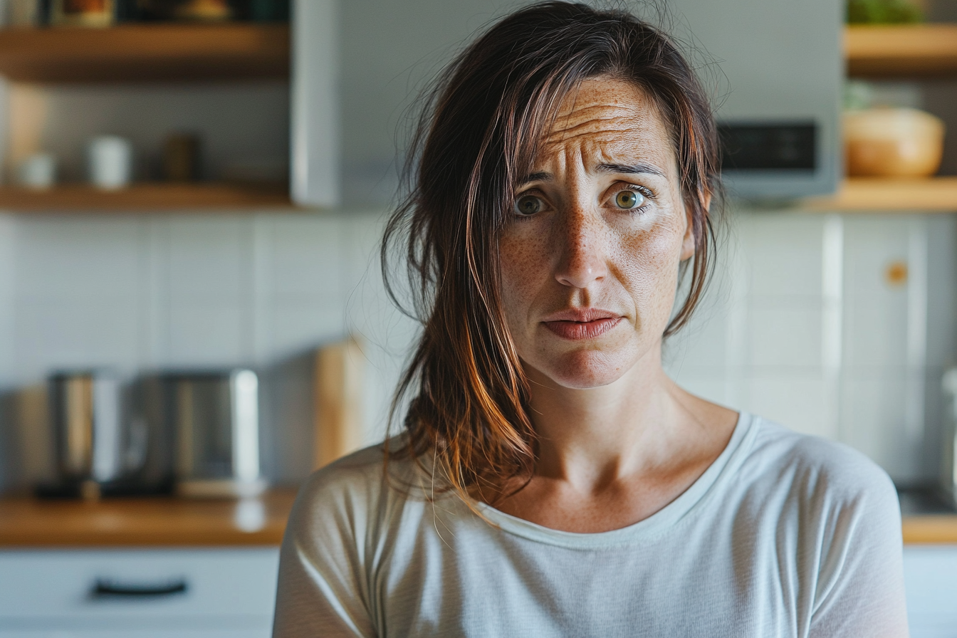 Une femme dans une cuisine | Source : Midjourney