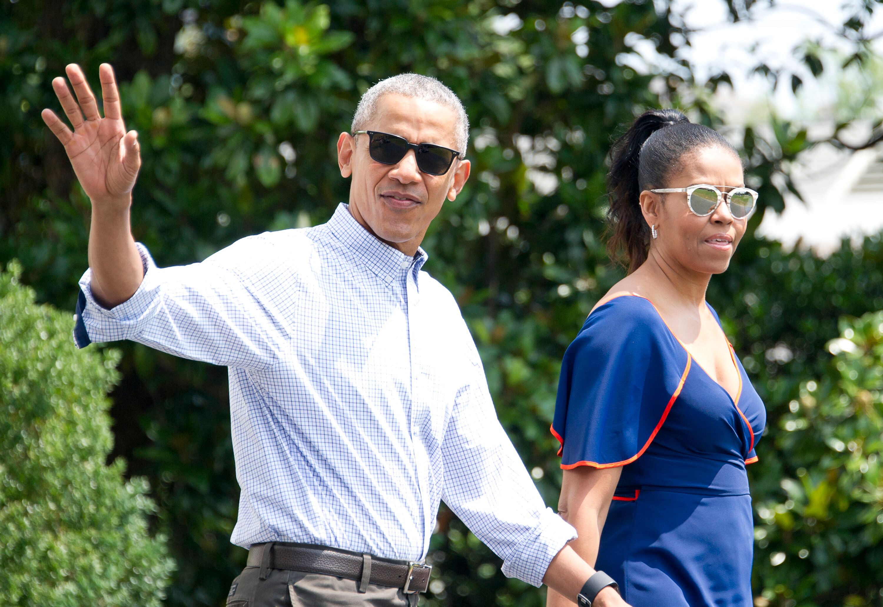 Le couple Obama. l Source : Getty Images