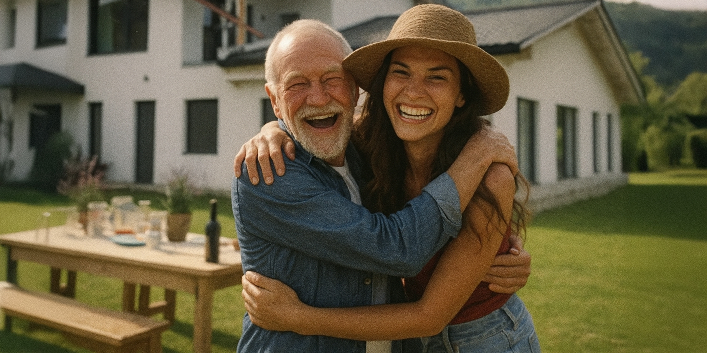 Homme âgé heureux avec une jeune femme | Source : Pexels