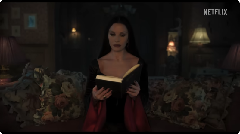 Catherine Zeta-Jones parle de la saison 2 de « Wednesday », from a post dated July 9, 2025 | Source: Youtube/netflix
