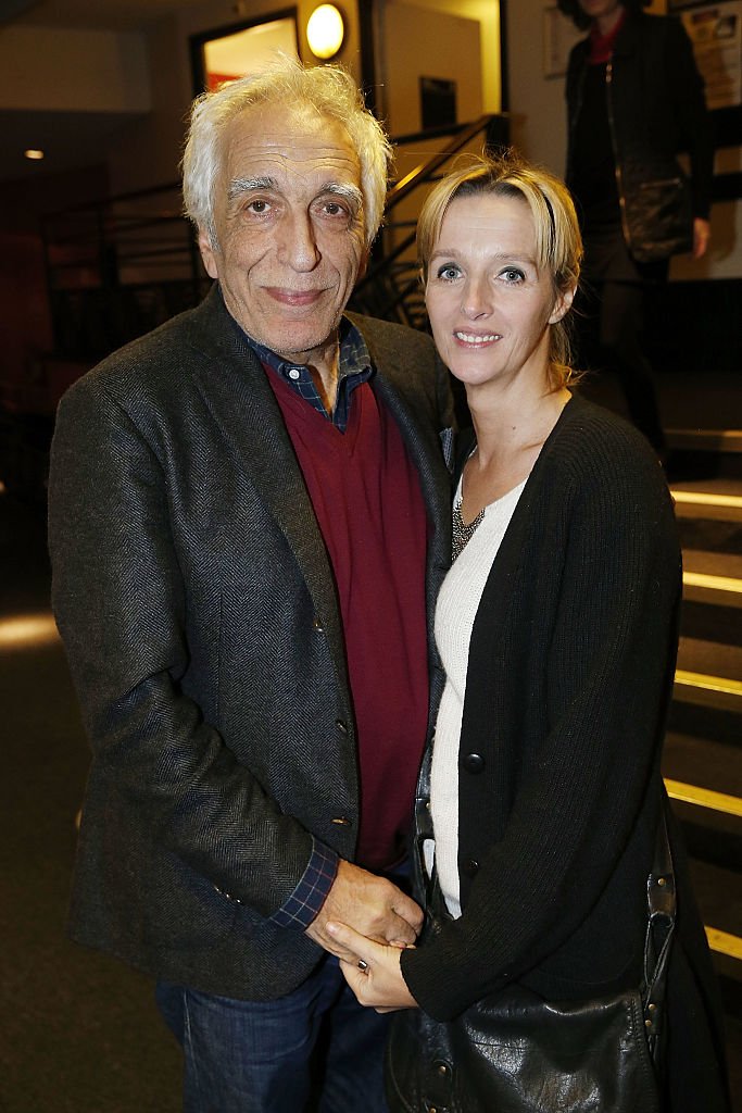  L'acteur Gérard Darmon et sa compagne Christine assistent au "Enrico Macias Show" à l'Olympia le 08 janvier 2017 à Paris, France. | Photo : Getty Images