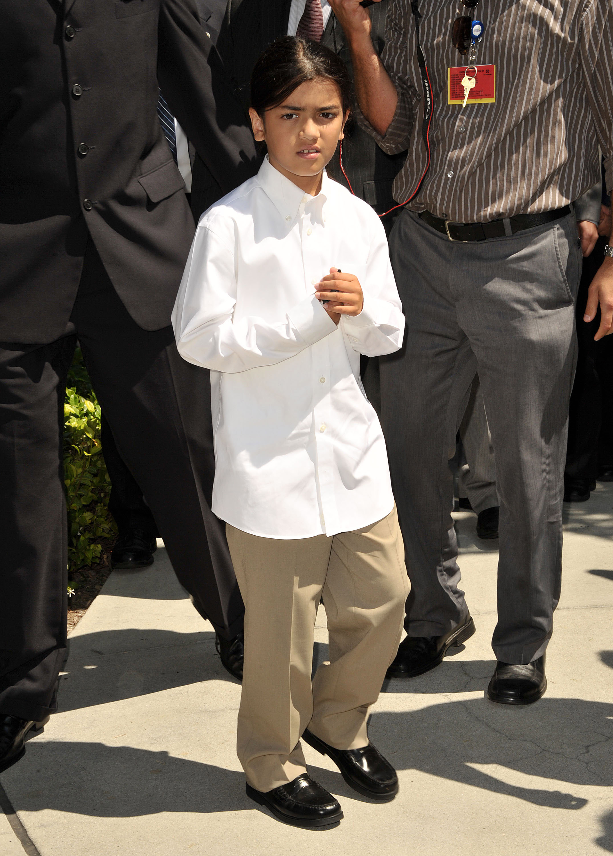 Blanket Jackson assiste à l'événement de donation de la famille Jackson à l'hôpital pour enfants de Los Angeles à Los Angeles, Californie, le 8 août 2011 | Source : Getty Images