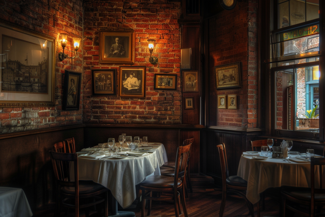 Un restaurant | Source : Midjourney
