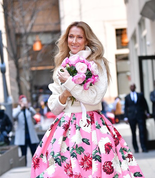 Celine Dion seen on the streets of Lower Manhattan on March 8, 2020 in New York City. | Photo : Getty Images