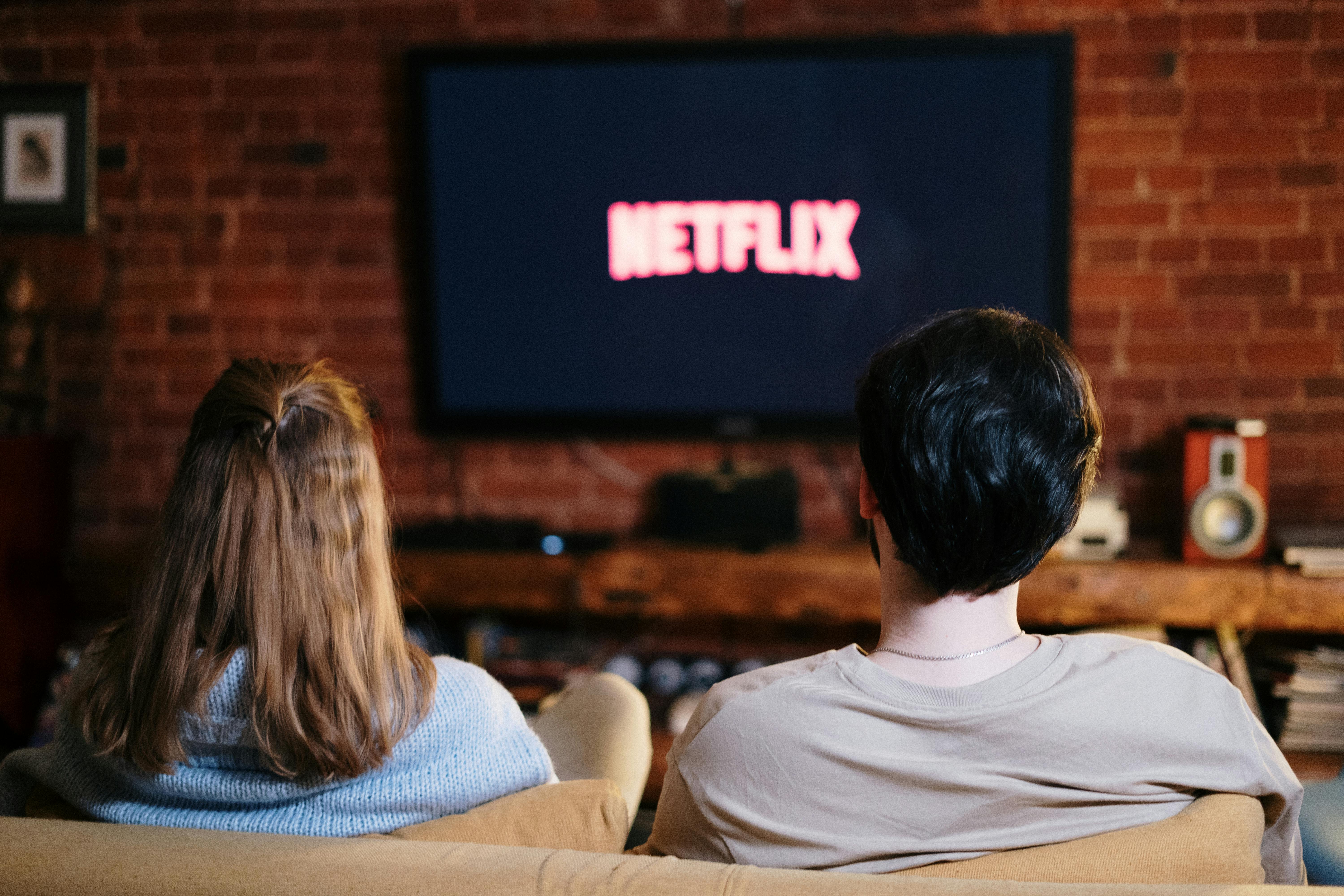 couple watching TV