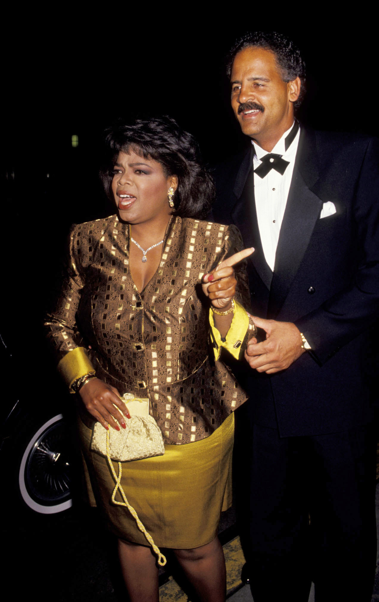 Oprah Winfrey et Steadman Graham lors de la 19ème édition des Daytime Emmy Awards à l'hôtel Sheraton le 23 juin 1992 à New York City, New York | Source : Getty Images