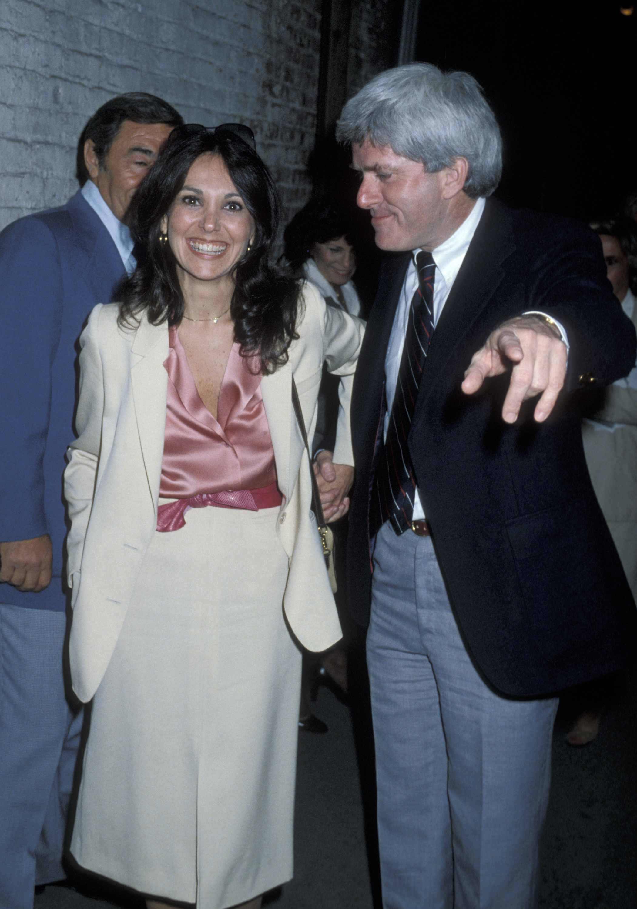 Marlo Thomas et Phil Donahue à New York le 30 avril 1979 | Source : Getty Images