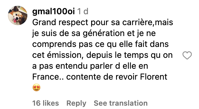 Commentaire d'une internaute sur la première de The Voice 2025 | Source : capture : Facebook