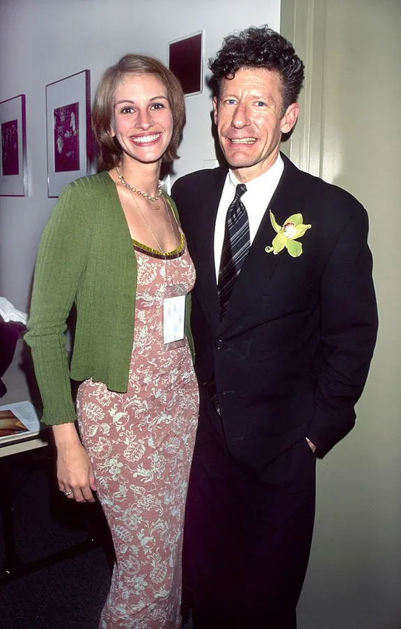 Lyle Lovett et Julia Roberts au Carnegie Hall à New York. | Photo : Getty Images