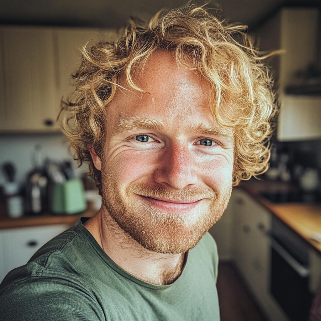 Un homme souriant | Source : Midjourney