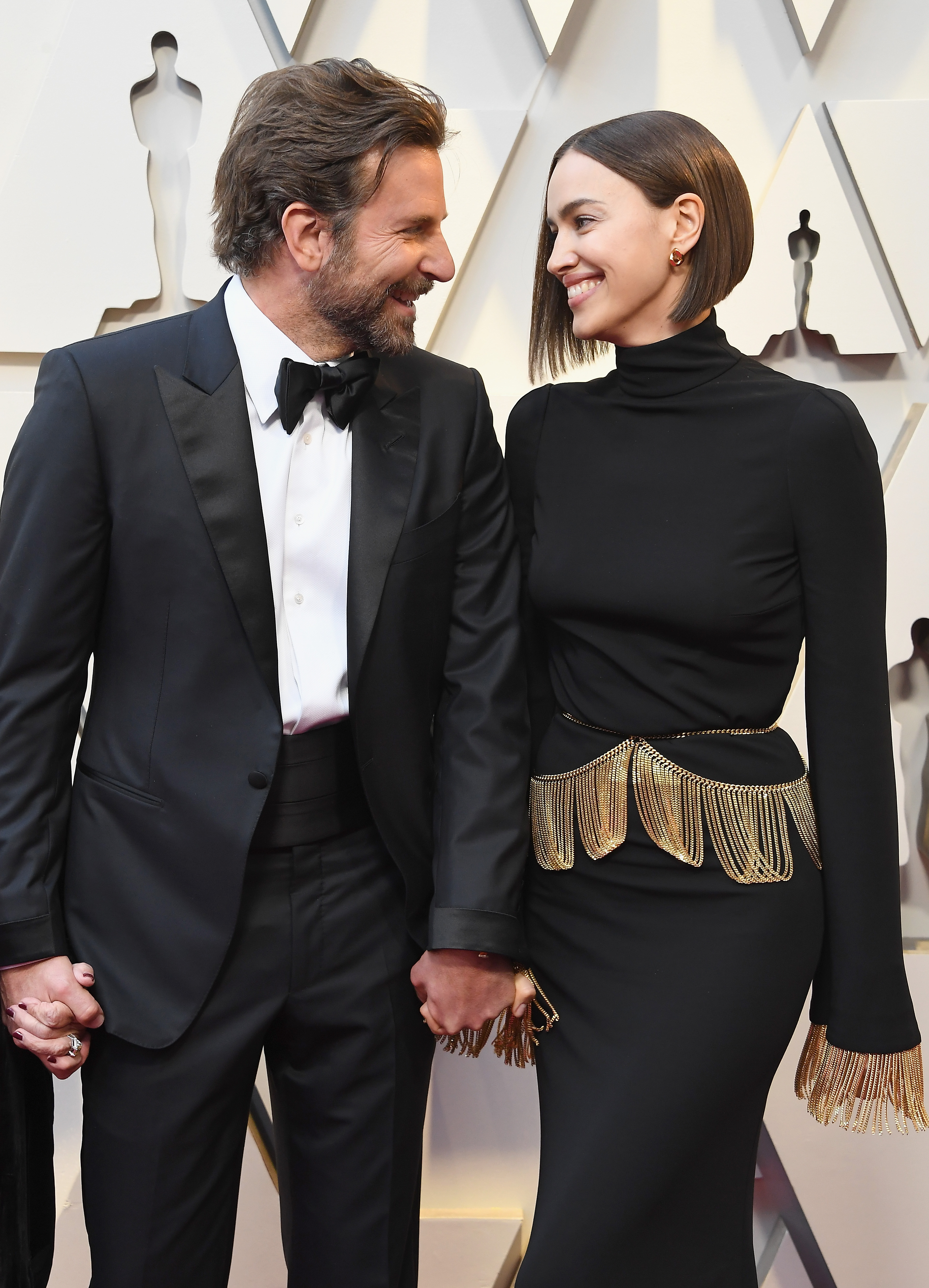 Bradley Cooper et Irina Shayk lors de la 91e cérémonie annuelle des Oscars à Hollywood, en Californie, le 24 février 2019 | Source : Getty Images