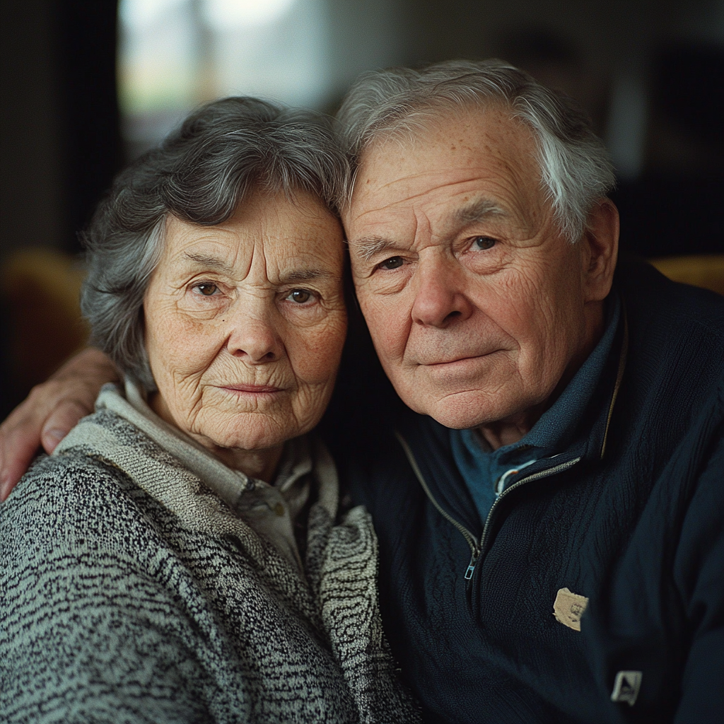 Un couple de personnes âgées | Source : Midjourney