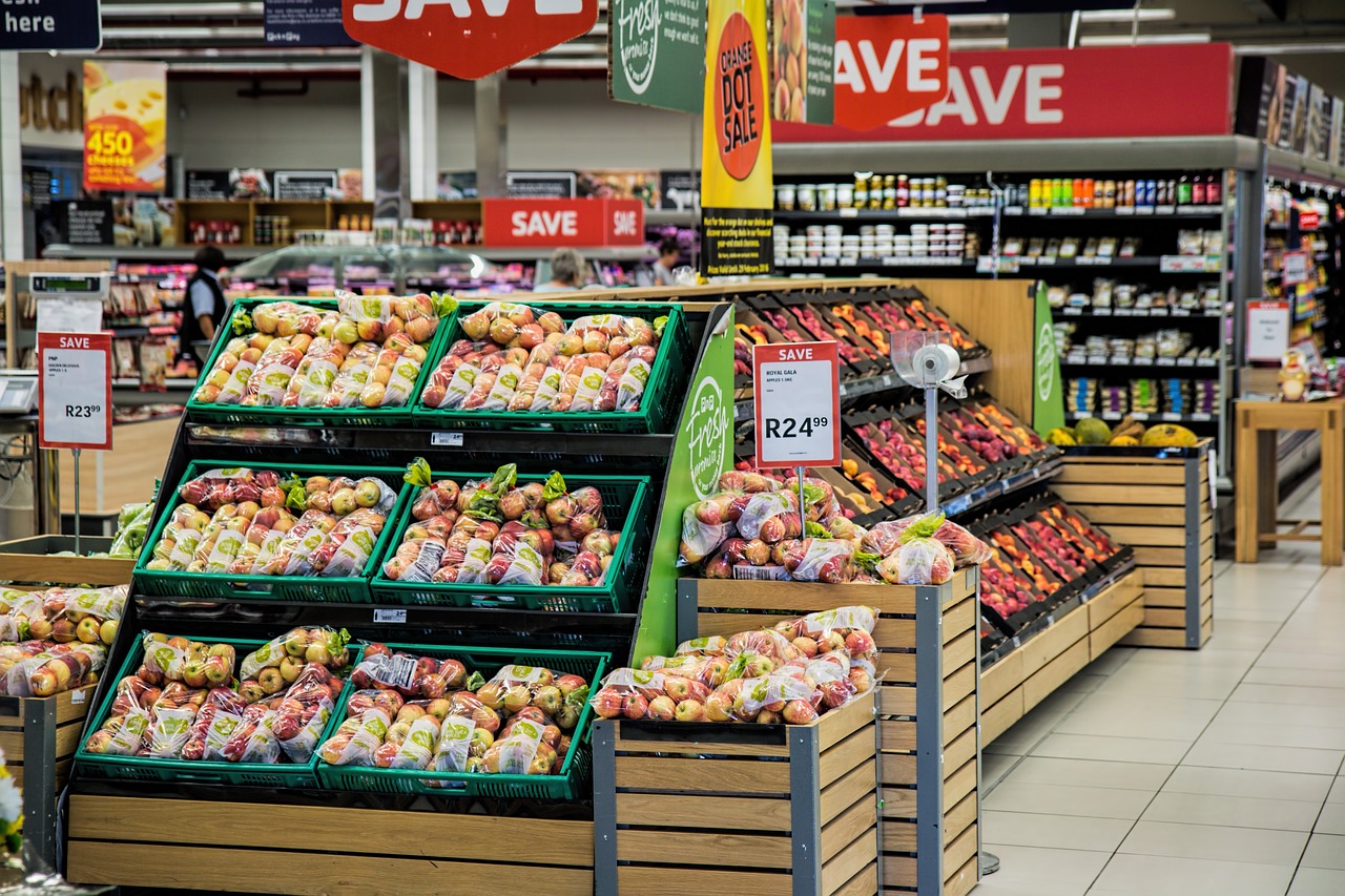 Faire ses courses au supermarché | Source : Pixabay