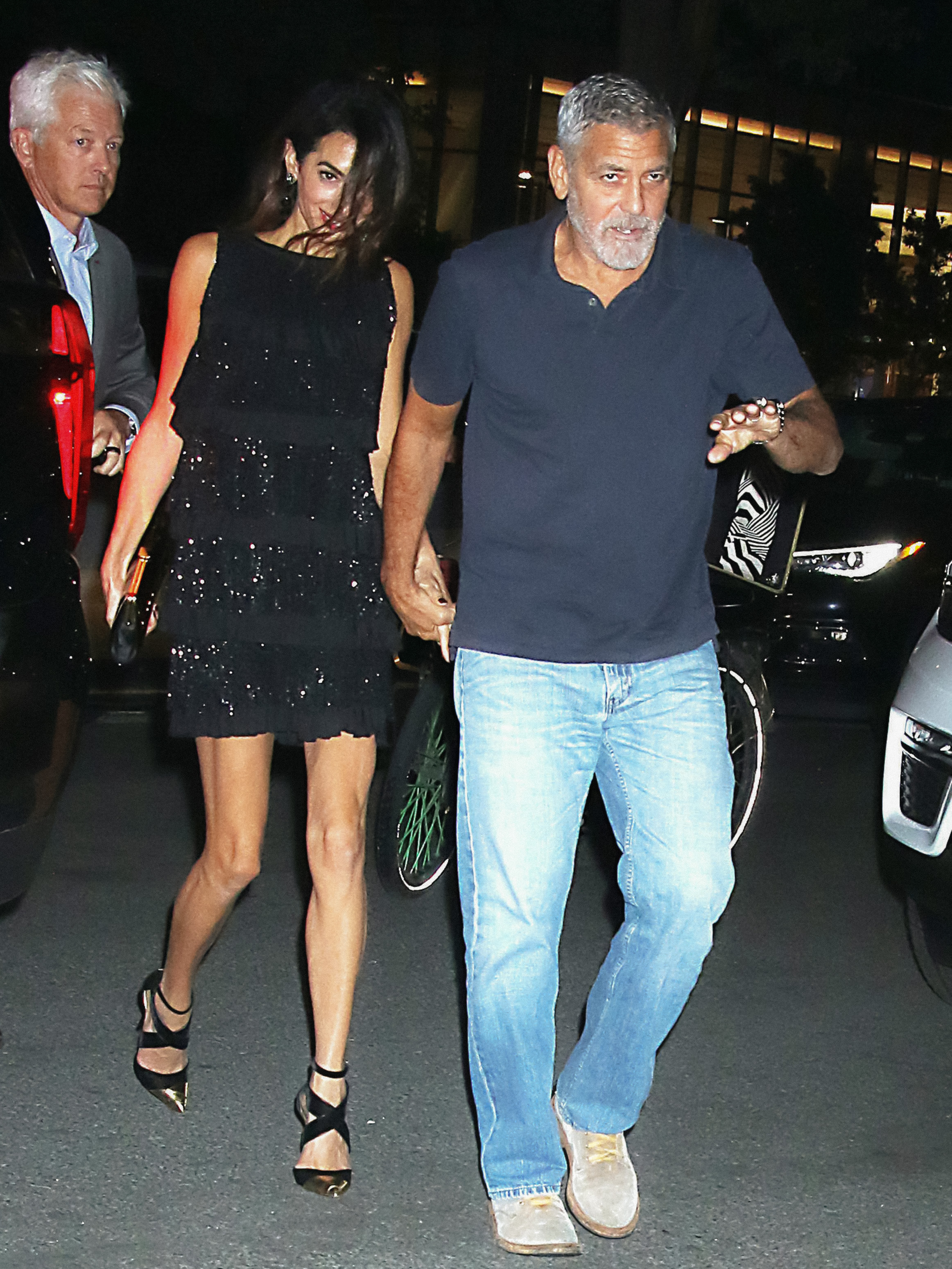 Amal et George Clooney sont sortis à New York le 22 septembre 2022 | Source : Getty Images