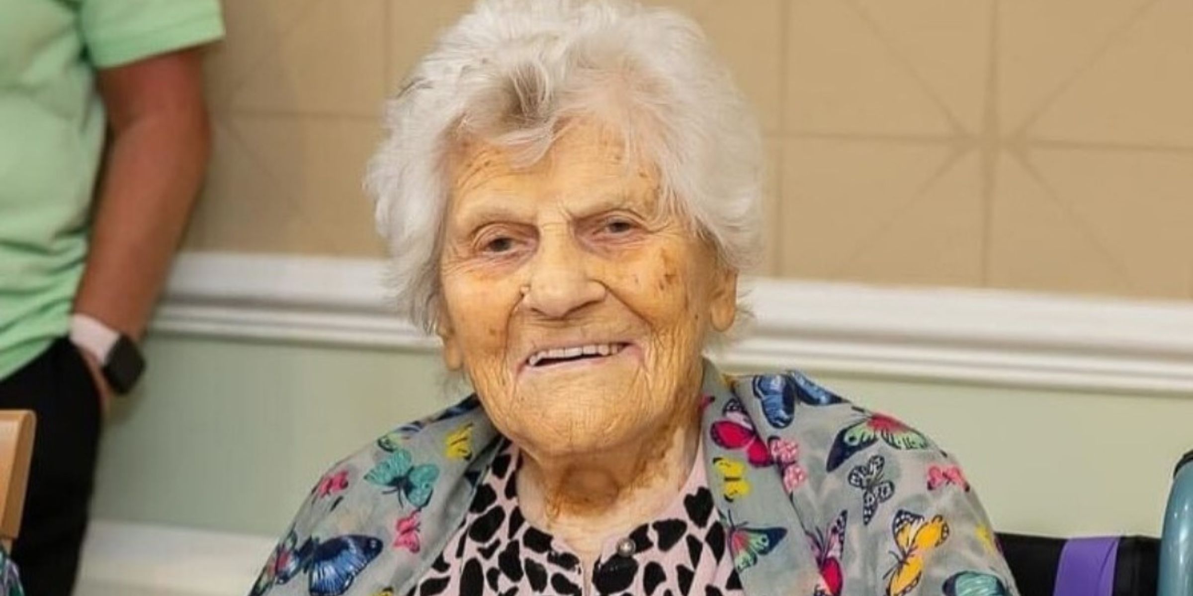 Ethel May Caterham | Source : Facebook/ageuk