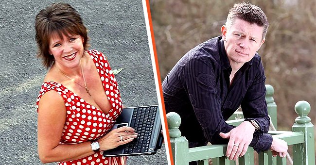 Richard Mason et son ex-femme Kate sur des photos côte à côte. | Source : twitter.com/TheSun