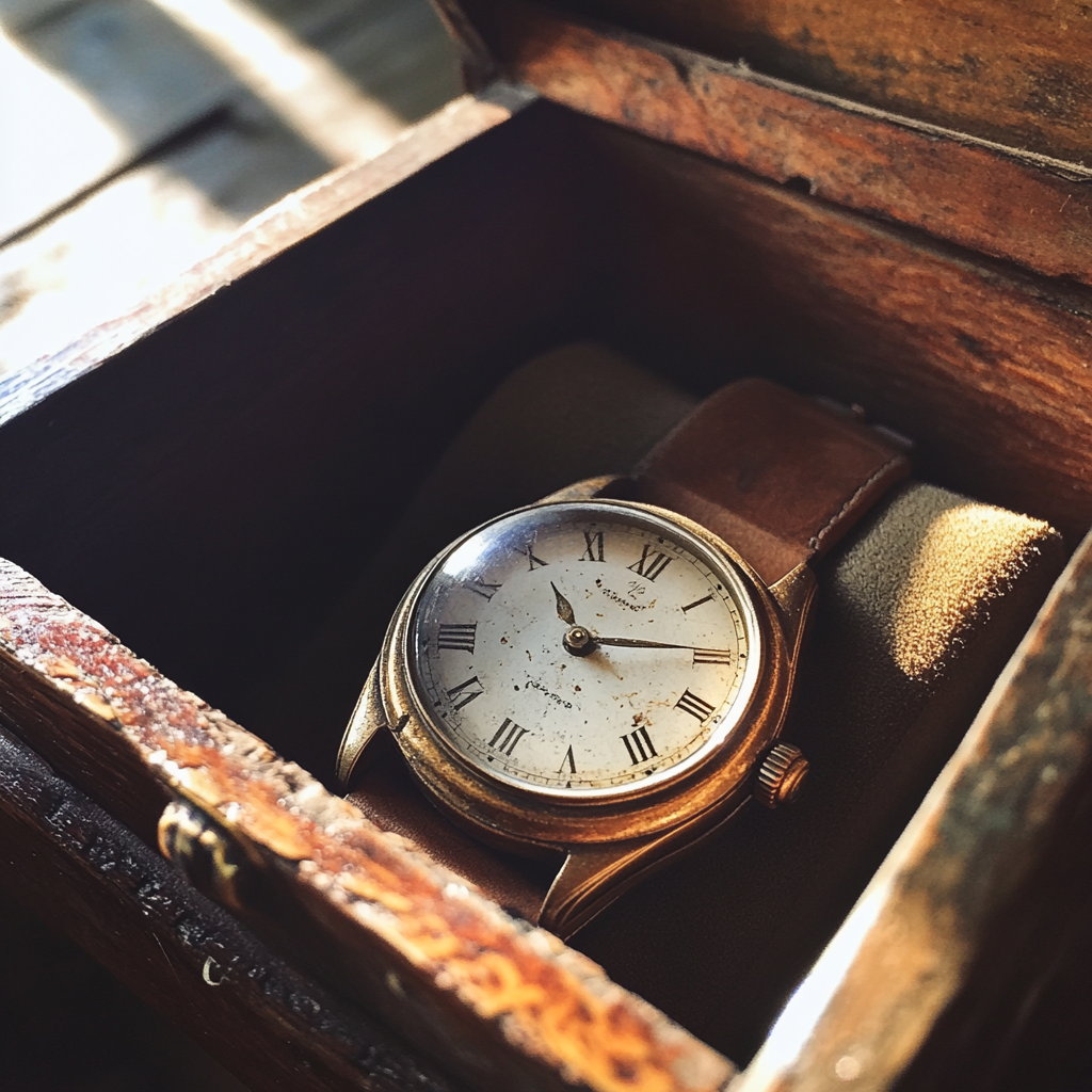 Une montre vintage | Source : Midjourney