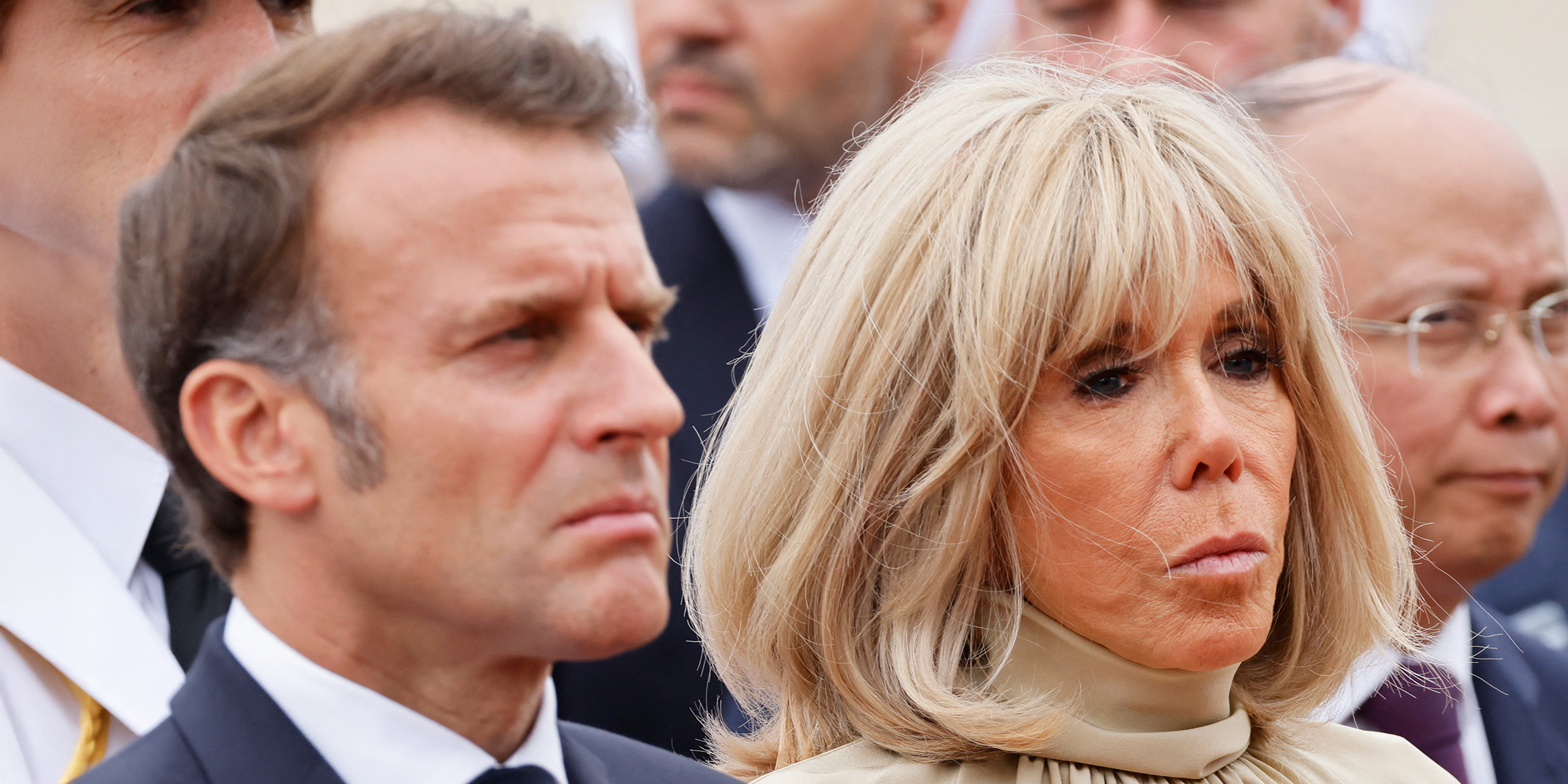 Emmanuel et Brigitte Macron | Source : Getty Images