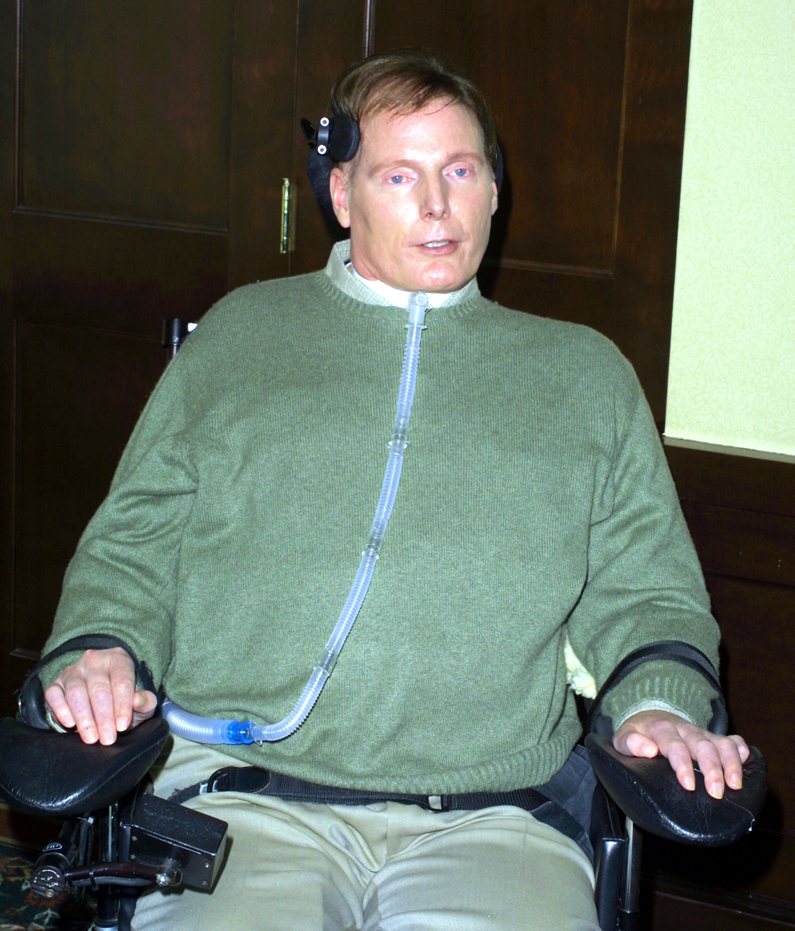 Christopher Reeve lors de l'hommage rendu à Christopher Reeve à l'hôtel Delmonico le 1er novembre 2001 à New York. | Source : Getty Images