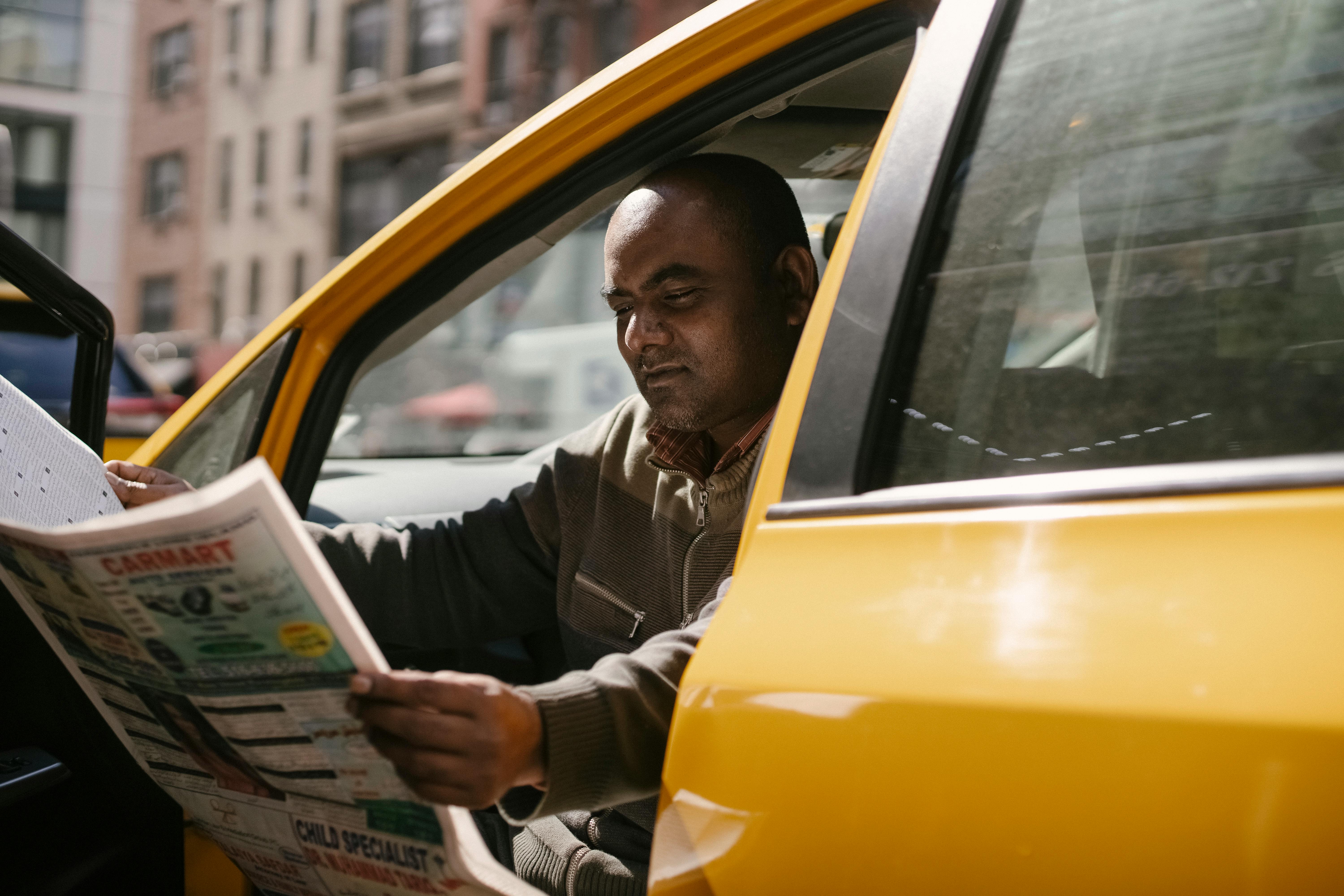 Chauffeur de taxi | Source : Pexels