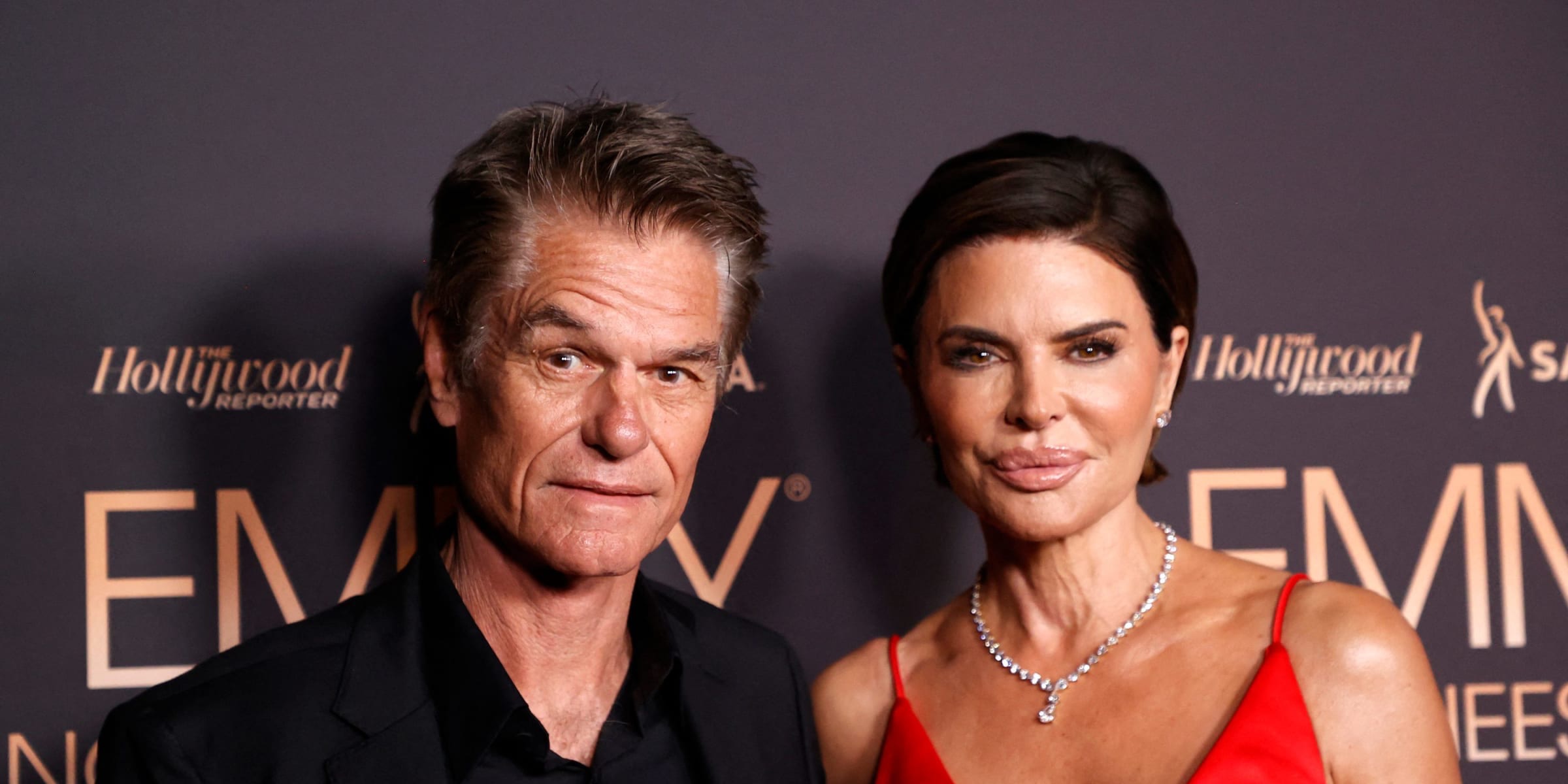 Harry Hamlin et Lisa Rinna | Source : Getty Images