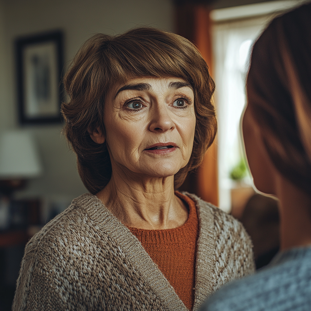 Une femme qui parle à sa fille | Source : Midjourney