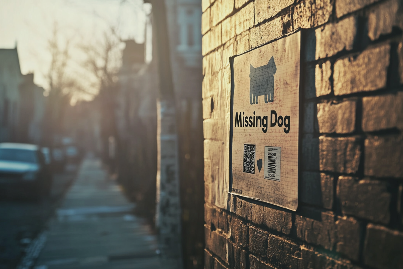 Un prospectus sur un mur | Source : Midjourney